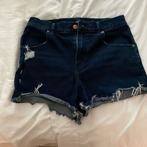 Like New dark, jean short!
